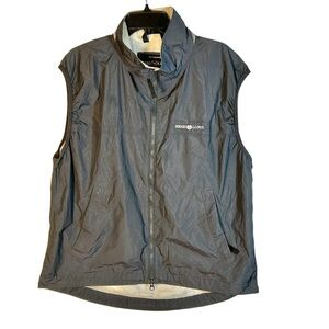 Henri Lloyd Marine Technology Sailing Softshell Full Zip Vest Dark Gray Mens L